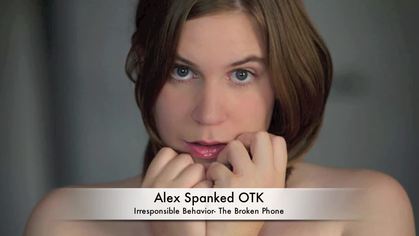 Spanking Debut- Alex's Punishment !