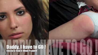 Master, I have to Go! Panty Wetting Spanking for Casey Calvert
